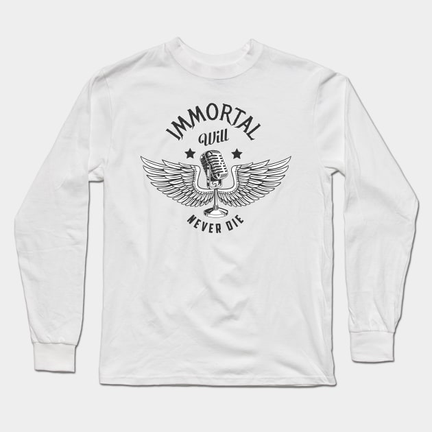 Immortal Limited Edition Long Sleeve T-Shirt by pointless_pencil